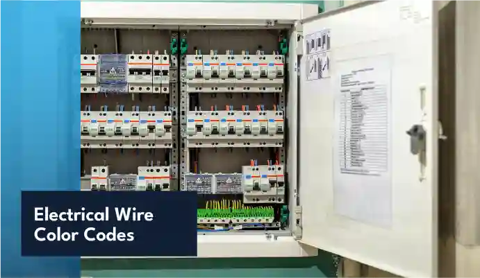 Electrical wire color code for common residential wiring