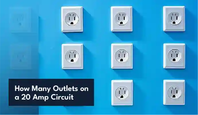 20 amp electrical circuit with multiple wall outlets