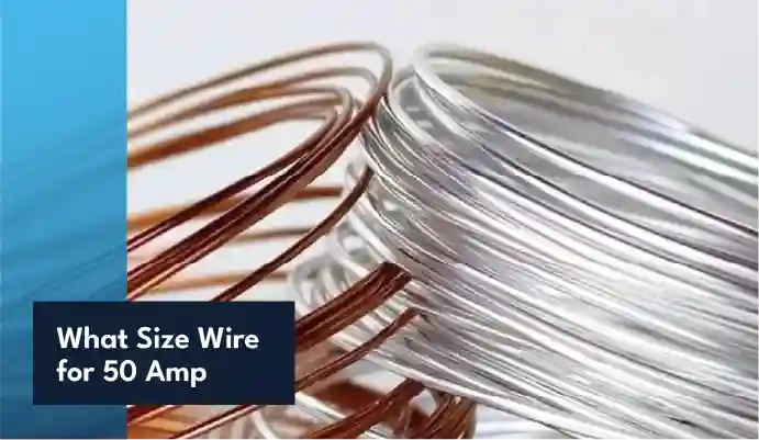 Electrical wire size for a 50 amp circuit installation